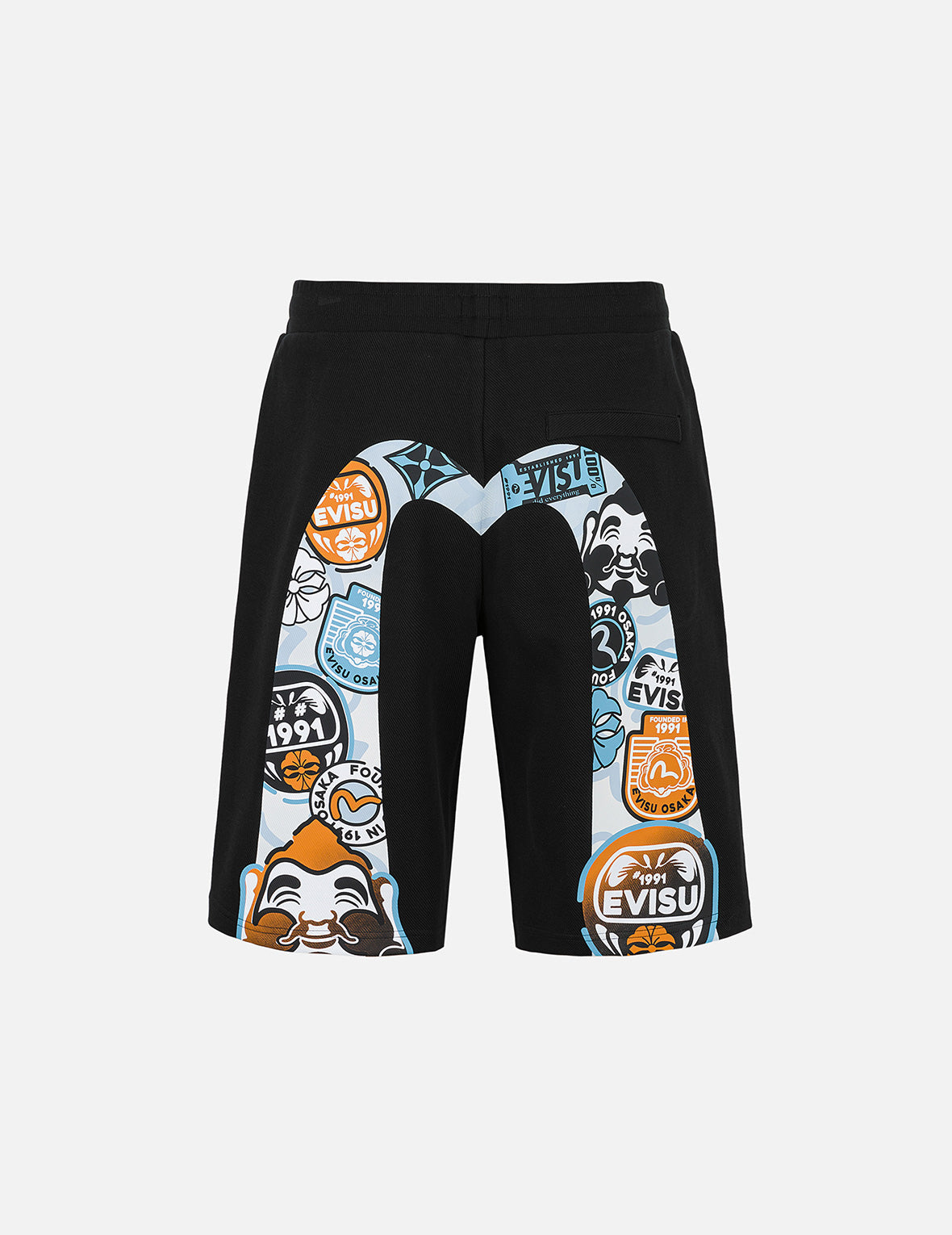 EVISU and Godhead Daicock Print Regular Fit Sweatshorts